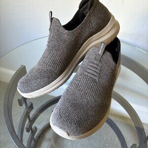 Grey Slip-in Skechers Size 10
